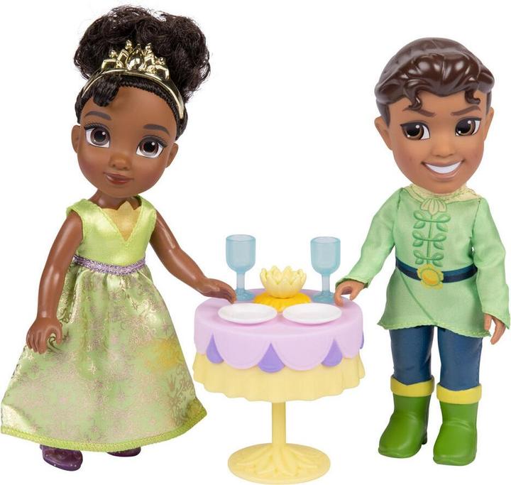 Jakks Pacific Disney The Princess and the Frog Tiana + Naveen doll 15cm