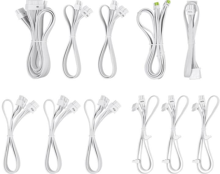 Produktbild AsRock Steel Legend Netzteil 1000W 80+ Gold White (1000 W)