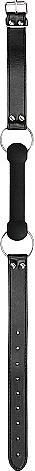 Actual product image Ouch! Silicone Bit Gag - With Adjustable Bonded Leather Straps