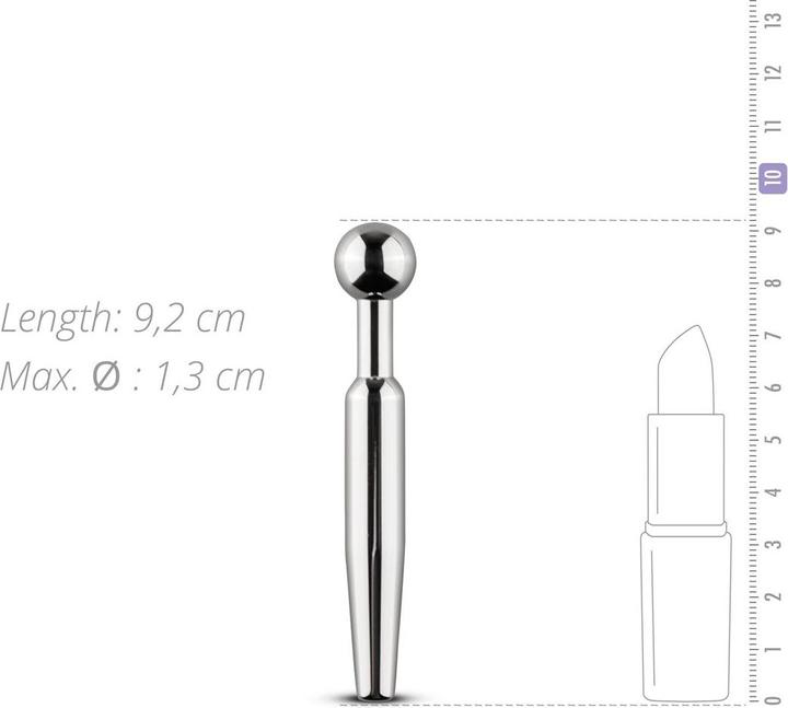 Actual product image Sinner Gear Korte Holle Penis Plug