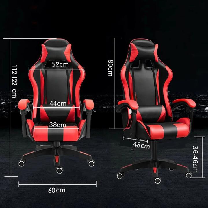 Actual product image Extralink Gaming chair | office rotating bucket black and red G-522