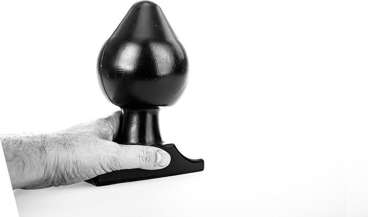 Actual product image All Black Plug 17.5 cm 10 inch