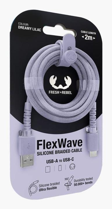 Actual product image Fresh'N Rebel 231888 USB-A to USB-C Kabel 2m (2 m, USB 3.2 Gen 1, 18 W)