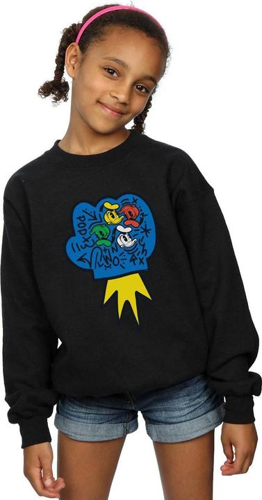 Produktbild Disney Donald Duck Pop Fist Sweatshirt Mädchen (140, 146)