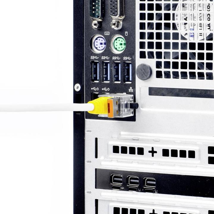 Produktbild Smart Keeper Basic LAN Cable Lock orange 12 Stk.