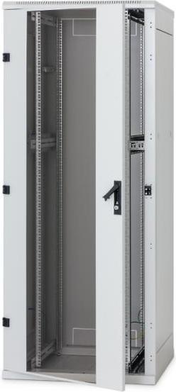 Produktbild Triton Delta S rack 22U/600x600, glass grey Freistehendes Gestell (22 HE, 19 Zoll Rack)