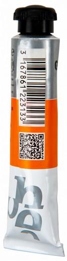 Actual product image Pebeo T7 Extra Fine Gouache (Orange bright, 20 ml)