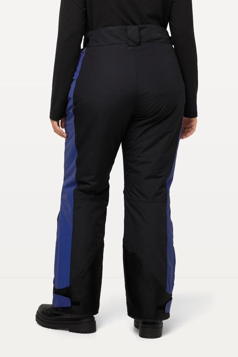 Image du produit Ulla Popken Pantalon de ski imperméable avec élément réfléchissant, fermeture à scratch et jupe pare-neige (44)