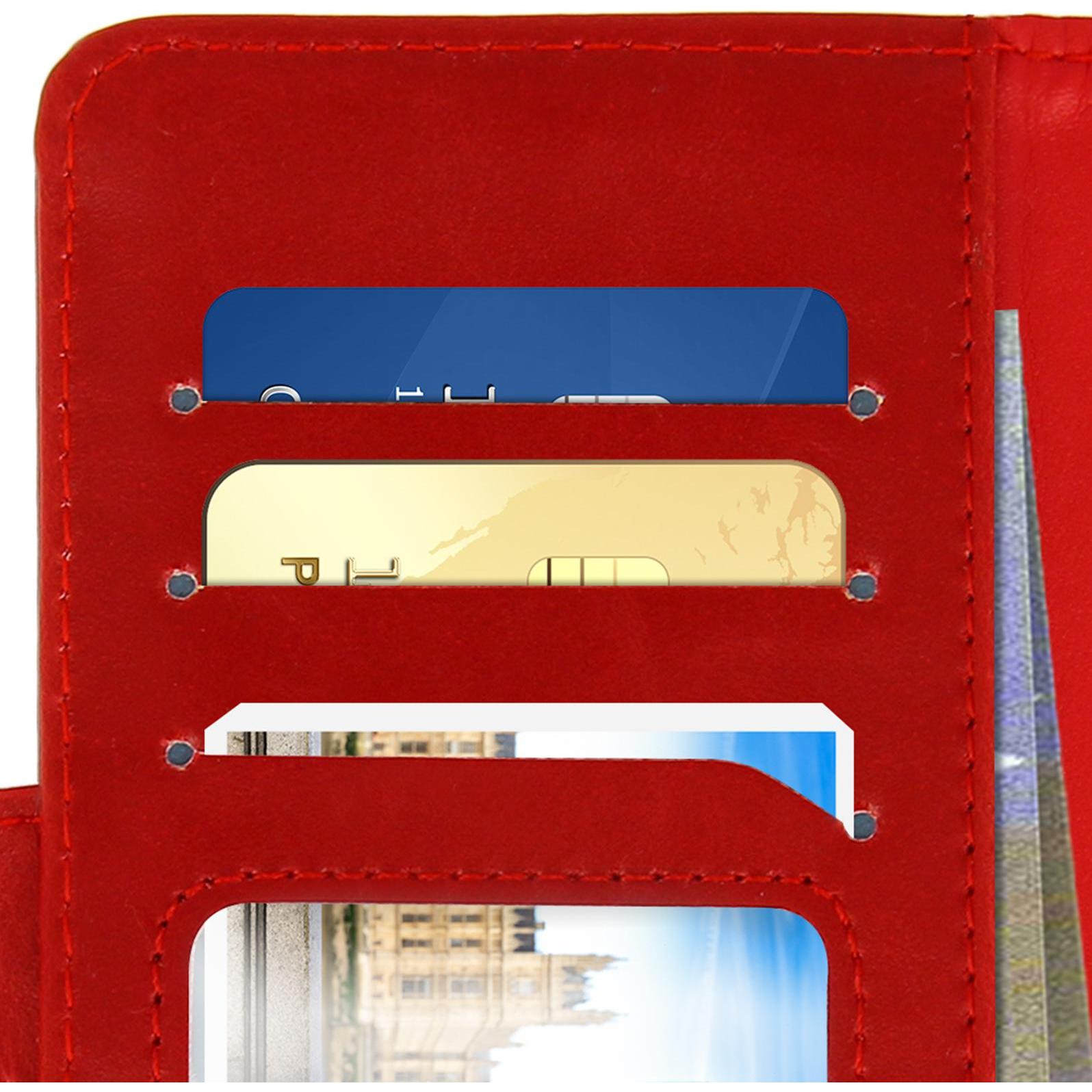 Thumbnail - Avizar Slide Series (Universal), Smartphone Hülle, Rot