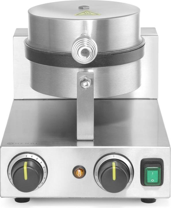 Actual product image Hendi Waffle iron round
