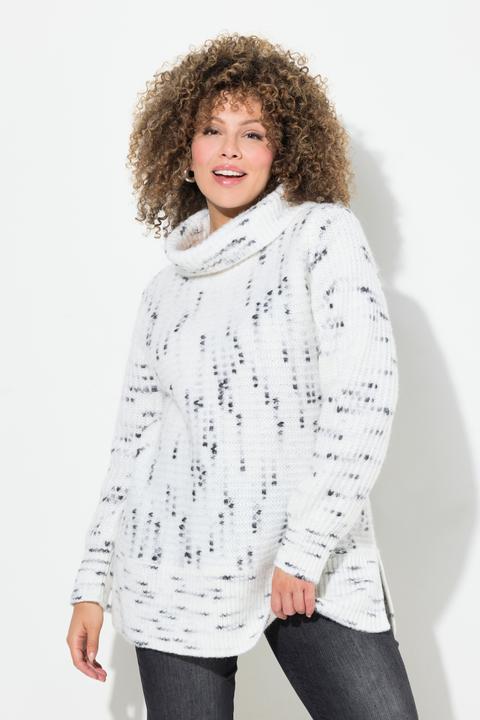 Actual product image Ulla Popken Space Yarn Oversized Turtleneck Sweater (50, 52)