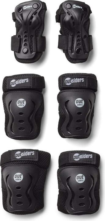 Outsiders Deluxe Safety Equipment Set - Wrist, Knee, Elbow (XS)