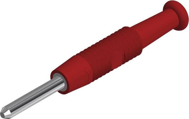 Actual product image Hirschmann Test & Measurement Laboratory plug ø 2 mm red