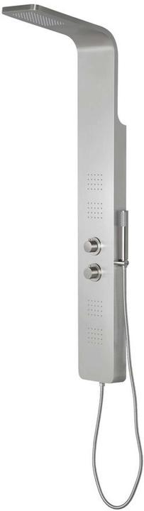 Sapho prestige - douchepaneel met thermostaat, 200x1405 mm, rvs