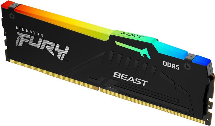 Actual product image Kingston 32GB 5200MT/s DDR5 CL40 DIMM FURY Beast RGB (1 x 32GB, 2600 MHz, DDR5 RAM, DIMM)