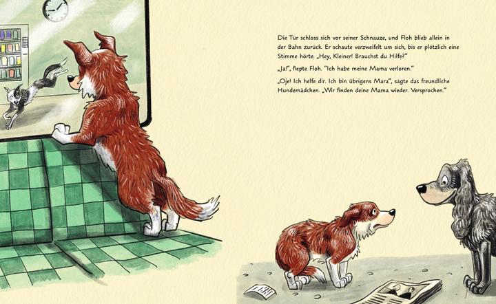 Produktbild Floh geht in die Stadt (Deutsch, Leonard Erlbruch, Sophie Hofmann, 2024)