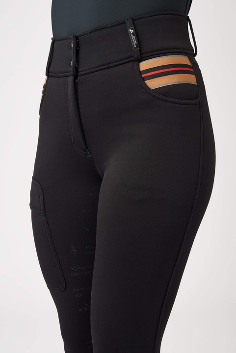Produktbild Horze reithose full grip thermal rosa (40)