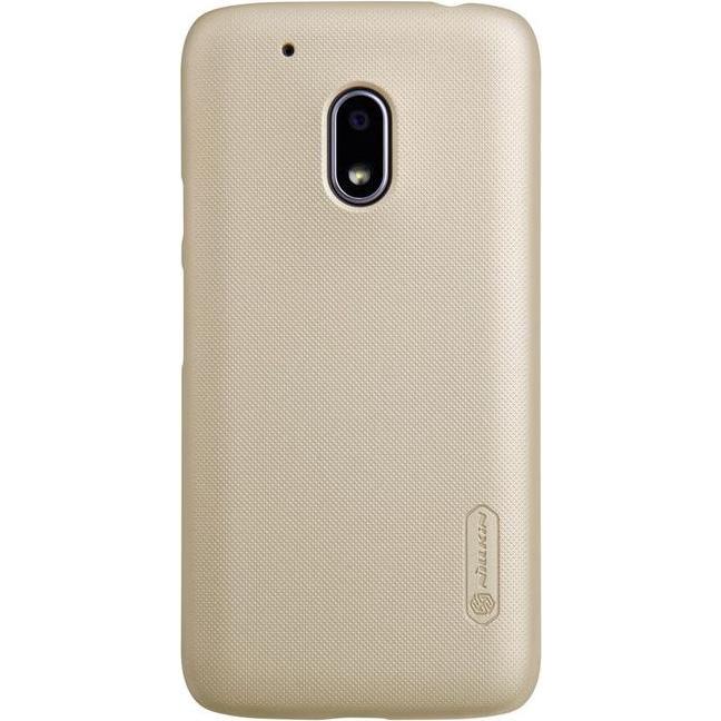 Nillkin Super Frosted Shield Series (Motorola Moto G4 Play), Smartphone Hülle, Gold