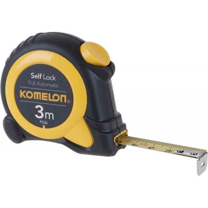 Komelon, Längenmesswerkzeug, Roulette SELF LOCK 3 mx 16 mm (M)