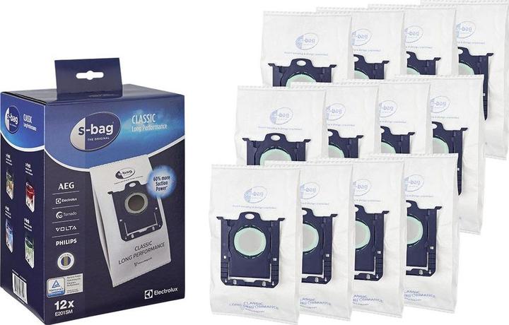 Actual product image Electrolux s-bag Classic Long Performance, Mega pack (12 Teilig) (12 x)