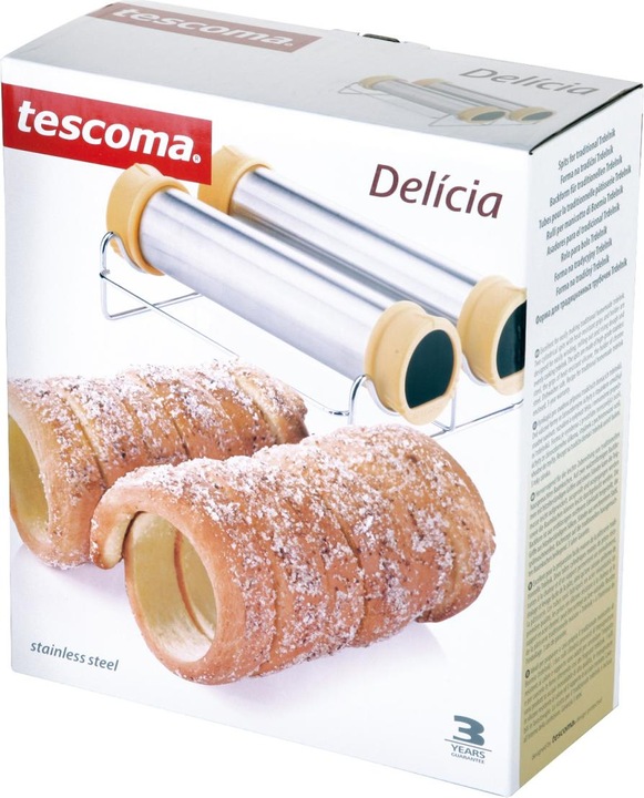 Actual product image Tescoma Delicia baking tray for traditional trdelnik, 2 pcs.