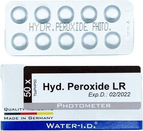Image du produit Water ID Comprimés de remplacement de peroxyde d'hydrogène