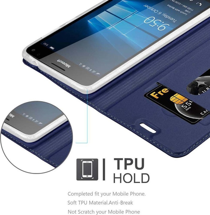 Actual product image Cadorabo Book Classy Style Cover (Microsoft Lumia 950 XL)