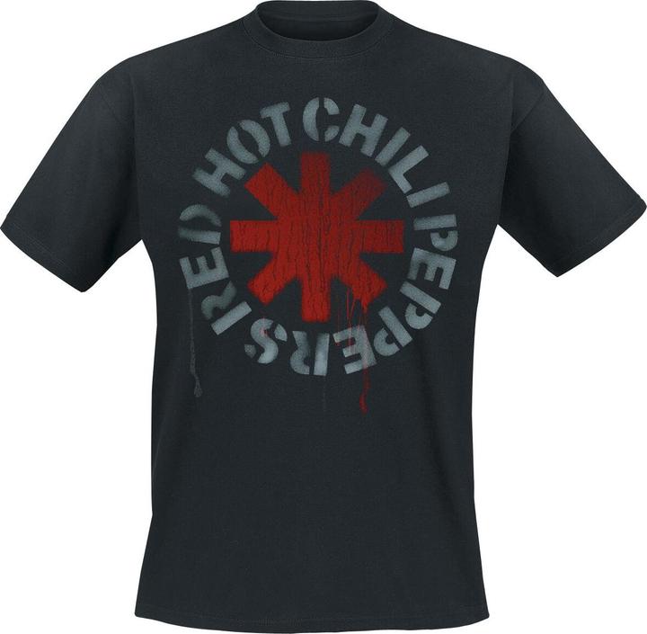 Produktbild Red Hot Chili Peppers Stencil Black (S)