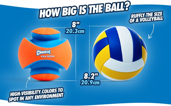 Actual product image Chuckit! Kick Fetch (Litter toy dog)