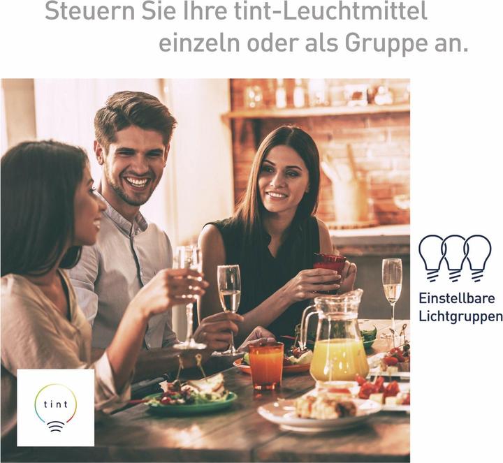 Produktbild Müller Licht E27 LED Warm bis Kalt Glühlampenform (E27, 806 lm, 1x)