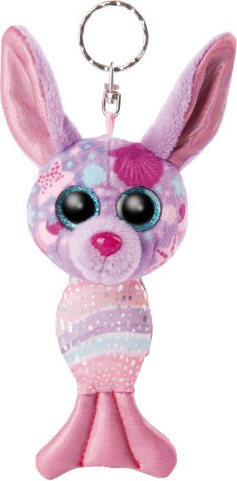 Actual product image NICI Mermaid bunny Shellina 12cm keychain