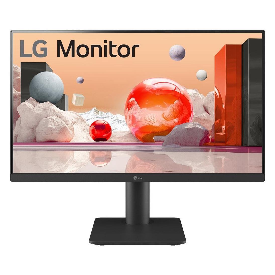 LG 24MS550-B/24" 16:9 1920x1080 FHD (1920 x 1080 Pixel, 23.80"), Monitor, Schwarz