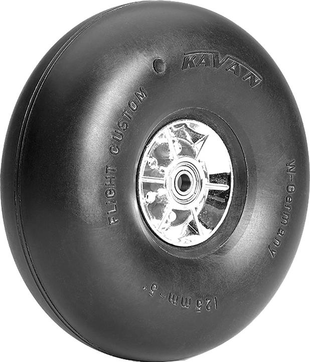Kavan balloon wheel 125 mm with ball bearing 1 piece