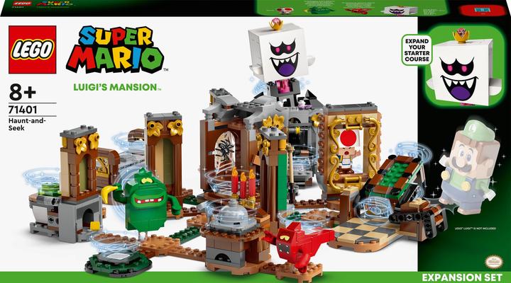 Immagine prodotto LEGO Caccia ai fantasmi di Luigi’s Mansion - Pack di Espansione (71401, LEGO Super Mario)