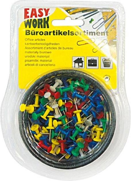 Immagine prodotto Easy Work Aghi a spillo / graffette / elastici (24x)