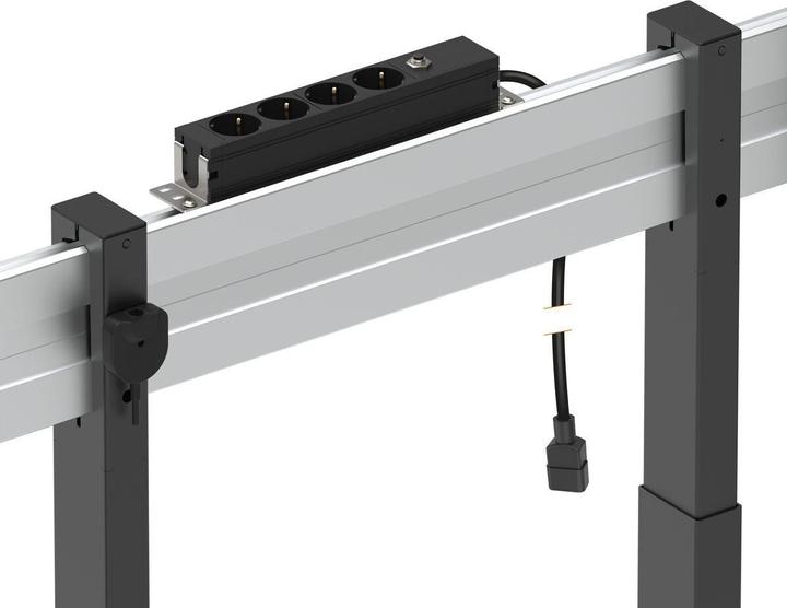 Produktbild Vogels Z RISE A152 POWER STRIP + BRACKET black (Tisch, 15 kg)