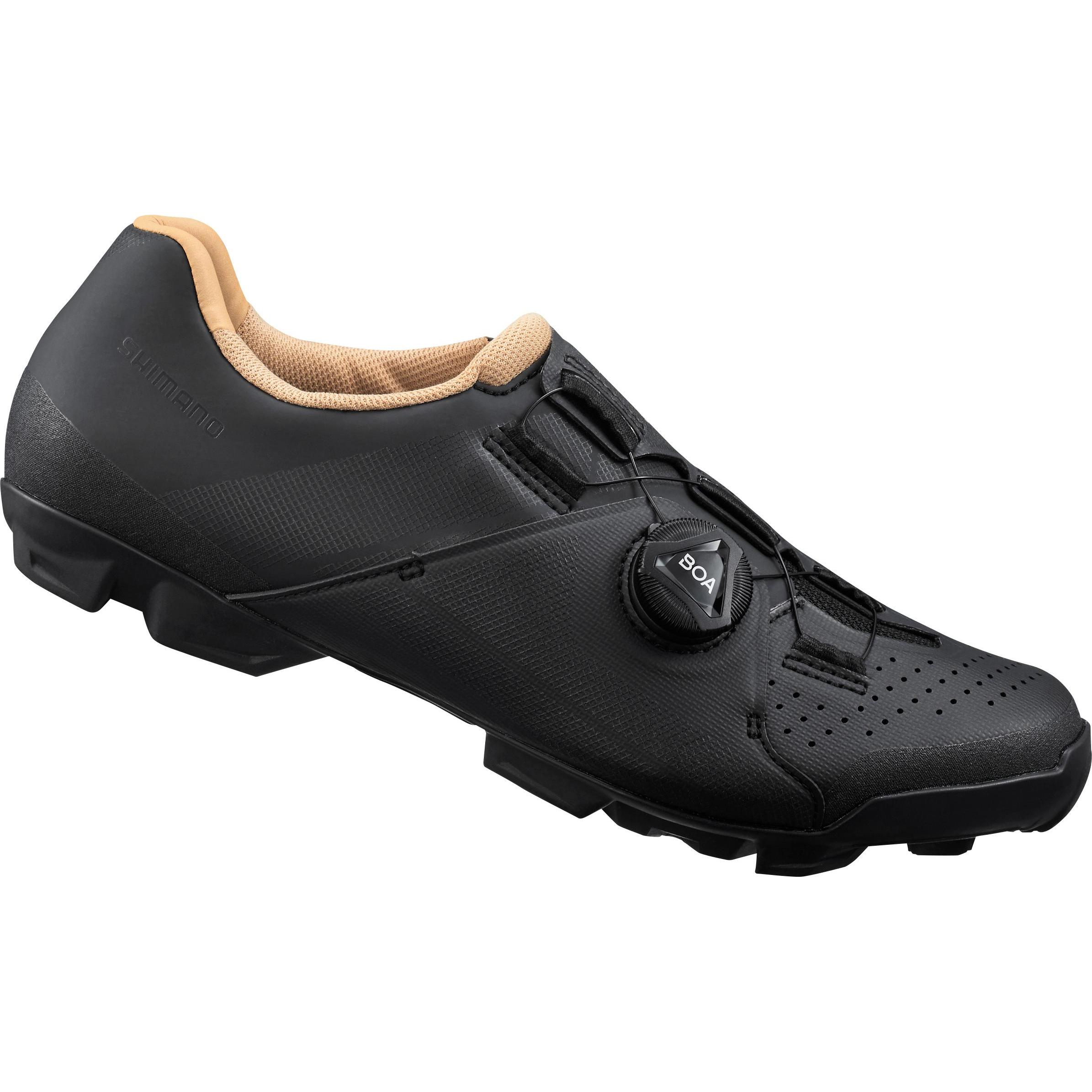 Shimano, Damen, Veloschuhe, XC3 (37), Schwarz
