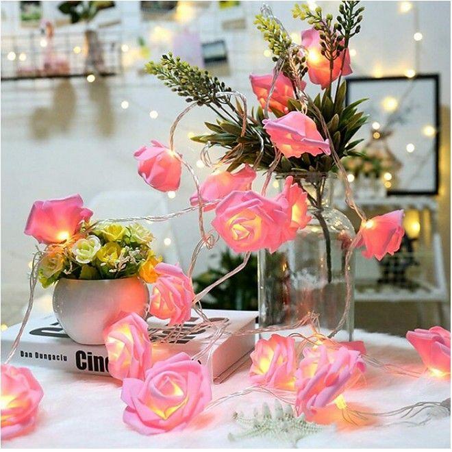 Produktbild MU Style Roses Series Deko Lichterkette (3m) (3 m)