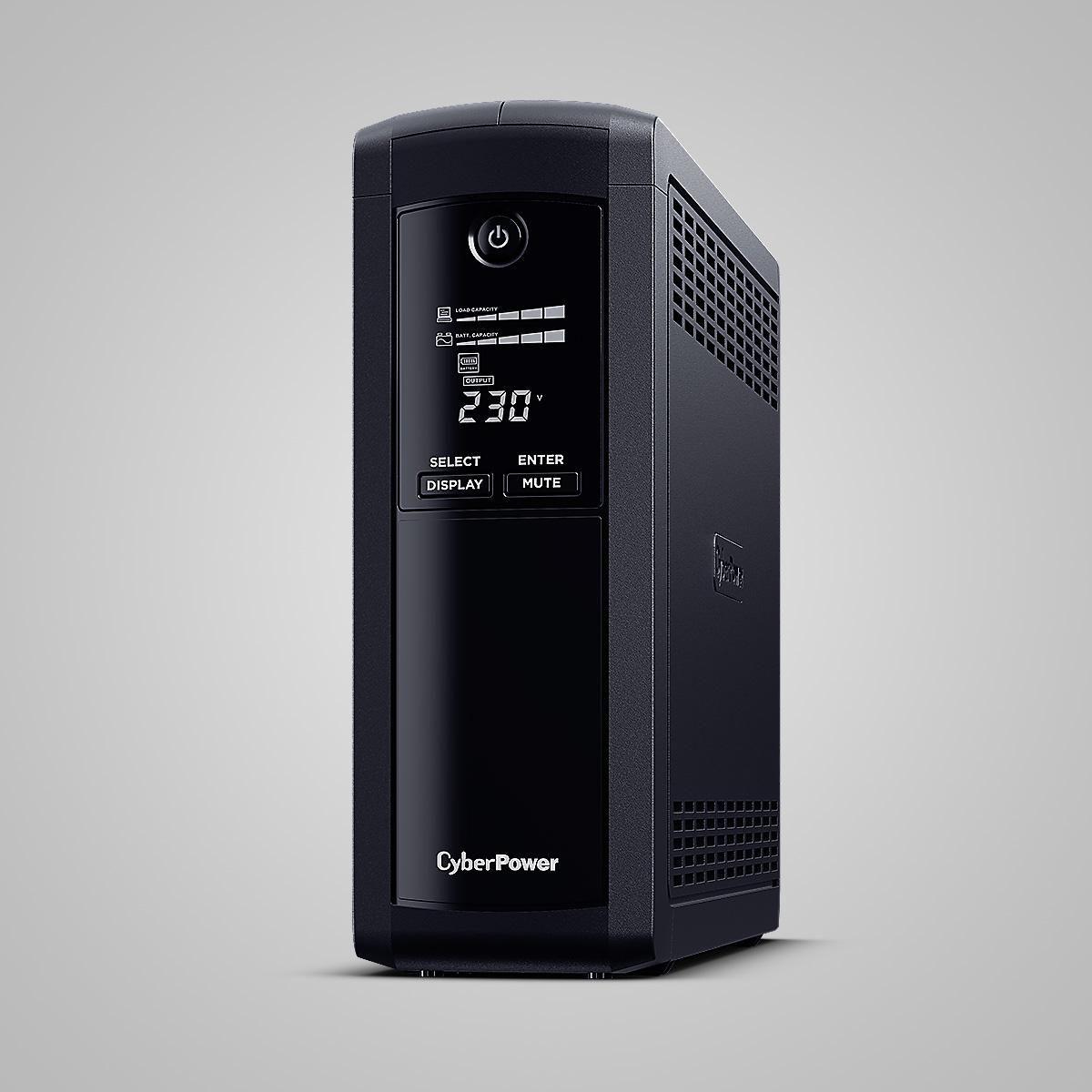 Cyberpower Tracer III VP1600ELCD-FR - Line-Interactive - 1600 VA - 900 W - Sinusoide - (1600 VA, 900 W, Interattivo linea UPS), UPS