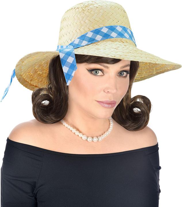 Immagine prodotto Magni Cappello di paglia della moglie del contadino con nastro blu