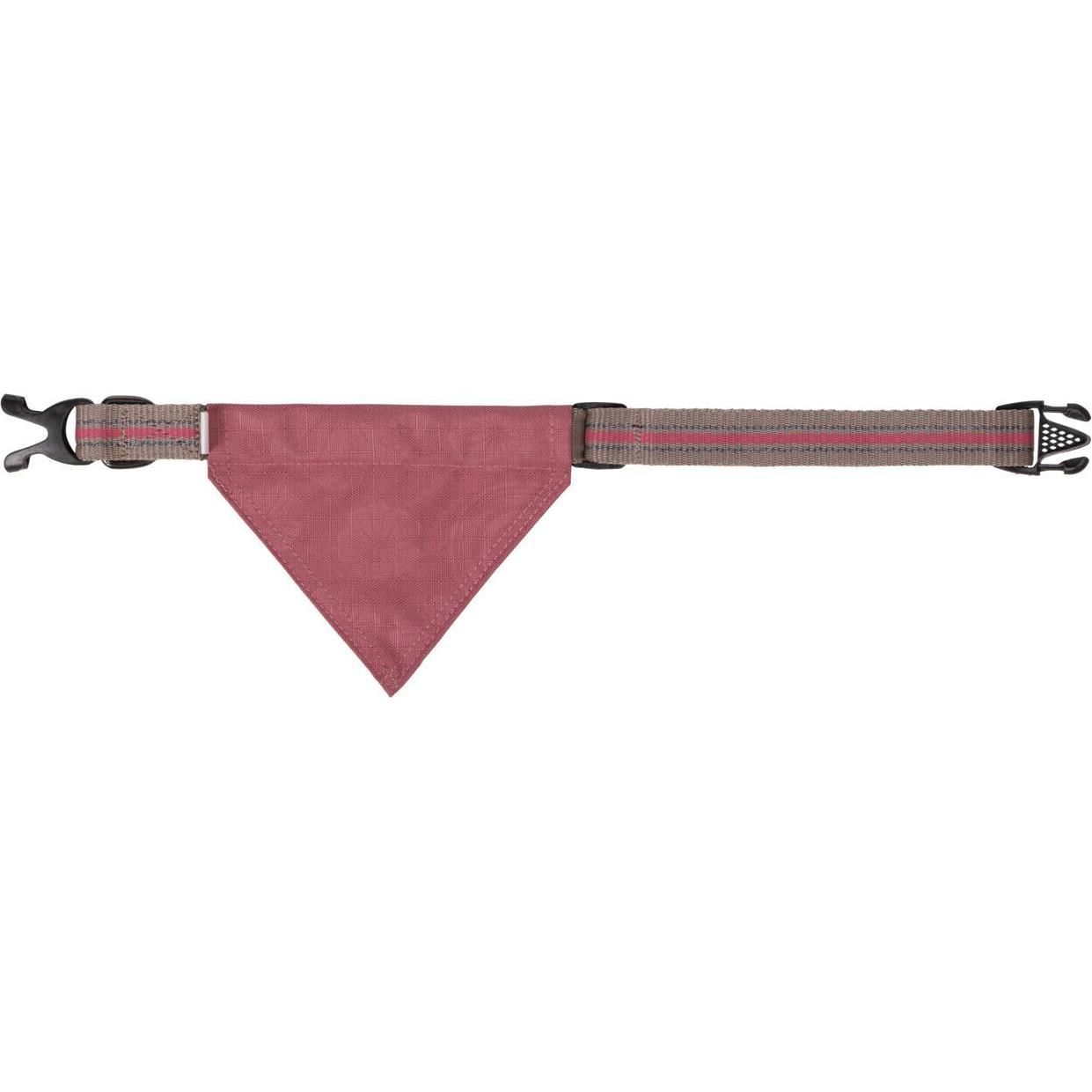 Qhp Halsband für Hunde mit Bandana aus der Kollektion (S, Hund), Halsband + Leine