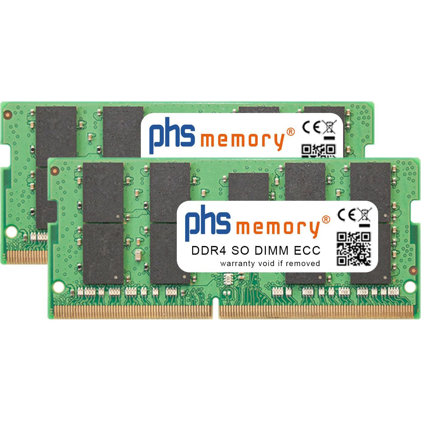 PHS-memory RAM passend für Dell Precision 7710 (Precision 7710, 2 x 16GB), RAM Modellspezifisch