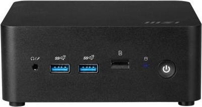 Produktbild MSI PC Cubi NUC 1MG-420BEU, Core 3 100U, 8GB, N/A, N/A, No OS, Black (Intel Core 3 100U)