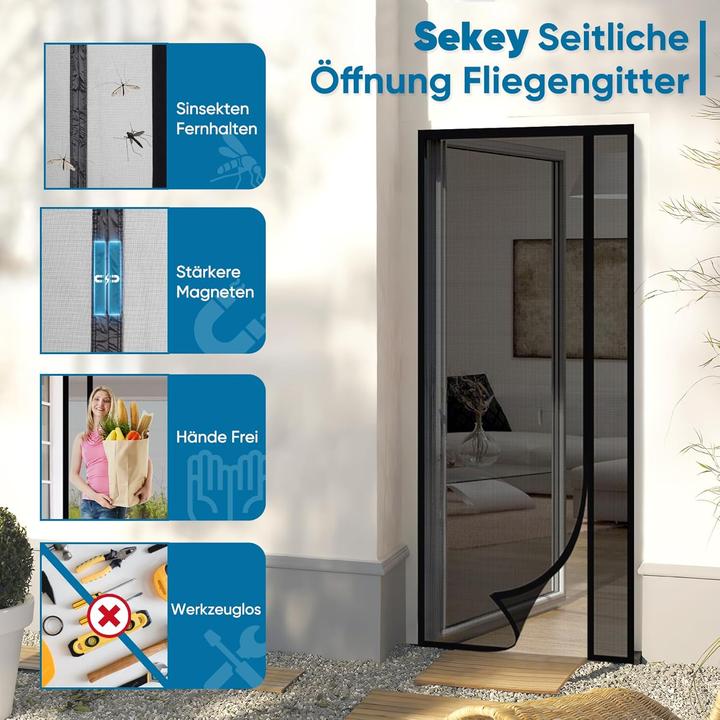 Produktbild Sekey Fliegengitter Türvorhang (100 x 215 cm)