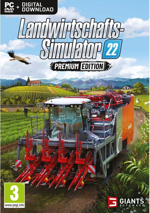 Immagine prodotto Giants Software Farming Simulator 22 - Edizione Premium (PC, DE)