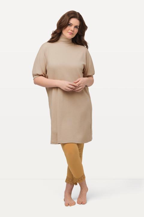 Produktbild Ulla Popken Longshirt, Eggshape, Rollkragen, Halbarm (46, 48)