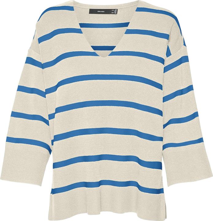 Vero Moda V-Ausschnitt Tief angesetzte Schulter Pullover Strickpullover (XS)