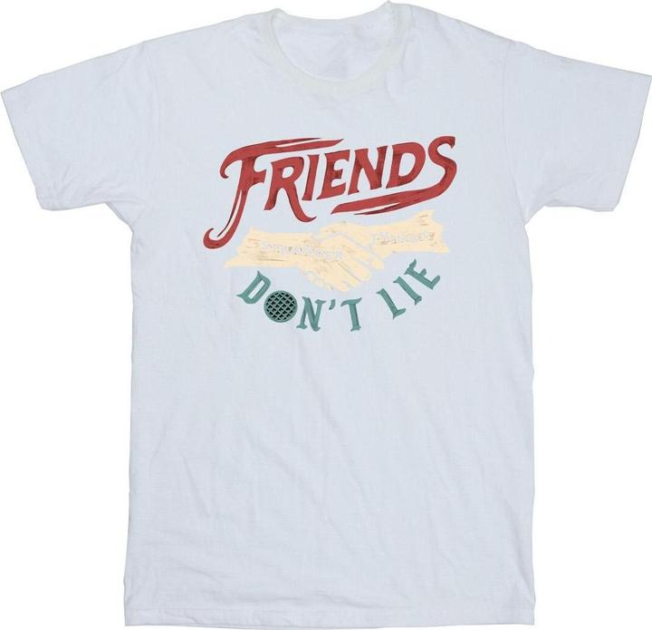 Immagine prodotto Netflix Stranger Things Friends Don't Lie Hands Maglietta Ragazzi (152, 158)