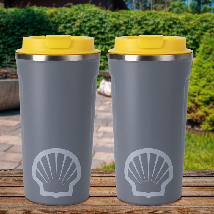 Image du produit Rainx Lot de 2 gobelets isothermes en acier inoxydable (0.50 l)