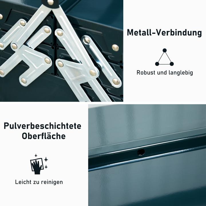 Actual product image Durhand Toolbox 5 compartment design